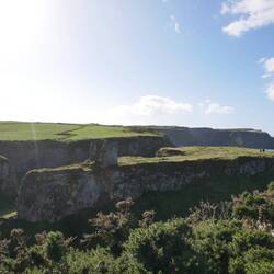 Dunseverick Castle (da steht ja Mal noch so richtig viel)