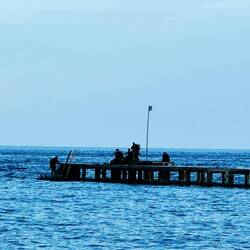 Der Rest ist nicht zu bremsen und startet in den 3. Tauchgang
