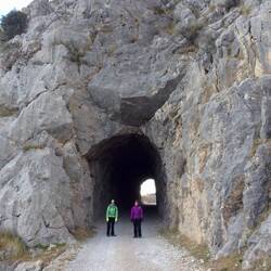 First tunnel of the day