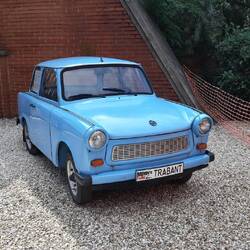 Una Trabant originale, senza fronzoli