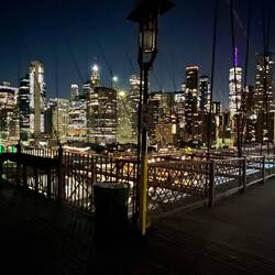 Brooklyn Bridge by night 🌃