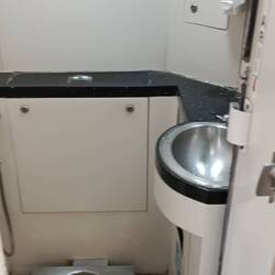 Clean toilets, soap and water provided, Deutsche Bahn could learn a lot, here. 😅