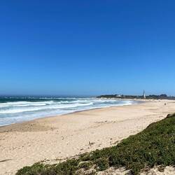 Surfing beach of J-Bay