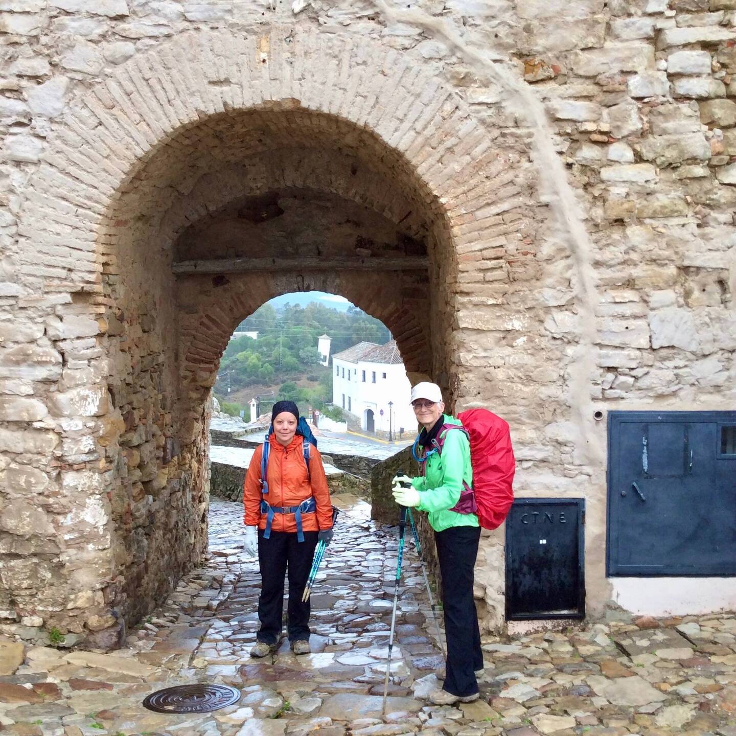 Leaving Castillo de Castellar