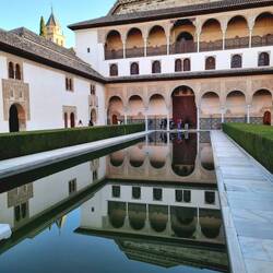 Die Nasridenpaläste - Myrtenhof