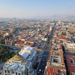Aussicht vom Torre Latinoamericana