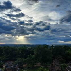 Sunset from Phnom Bakheng