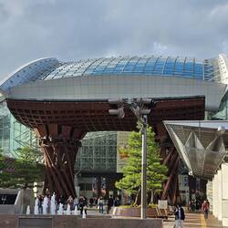 Trainstation in Kanazawa
