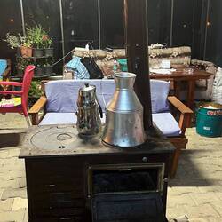 Chai on the wood stove