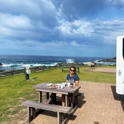 Breakfast with a view