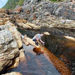 Sweetwater meets the sea