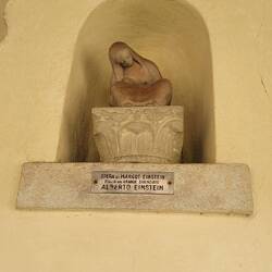 Sculpture by Albert Einstein's daughter Margot