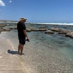 Blue Holes, a group of beautiful rock pools