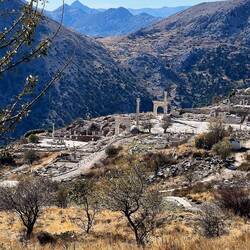 Sagalassos mountain setting