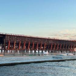 "Cable Inglès" , alte Erzverladestation