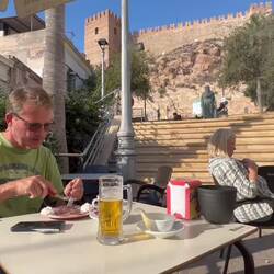 Tolle Cafe-Bar Mirador de la Alcazaba