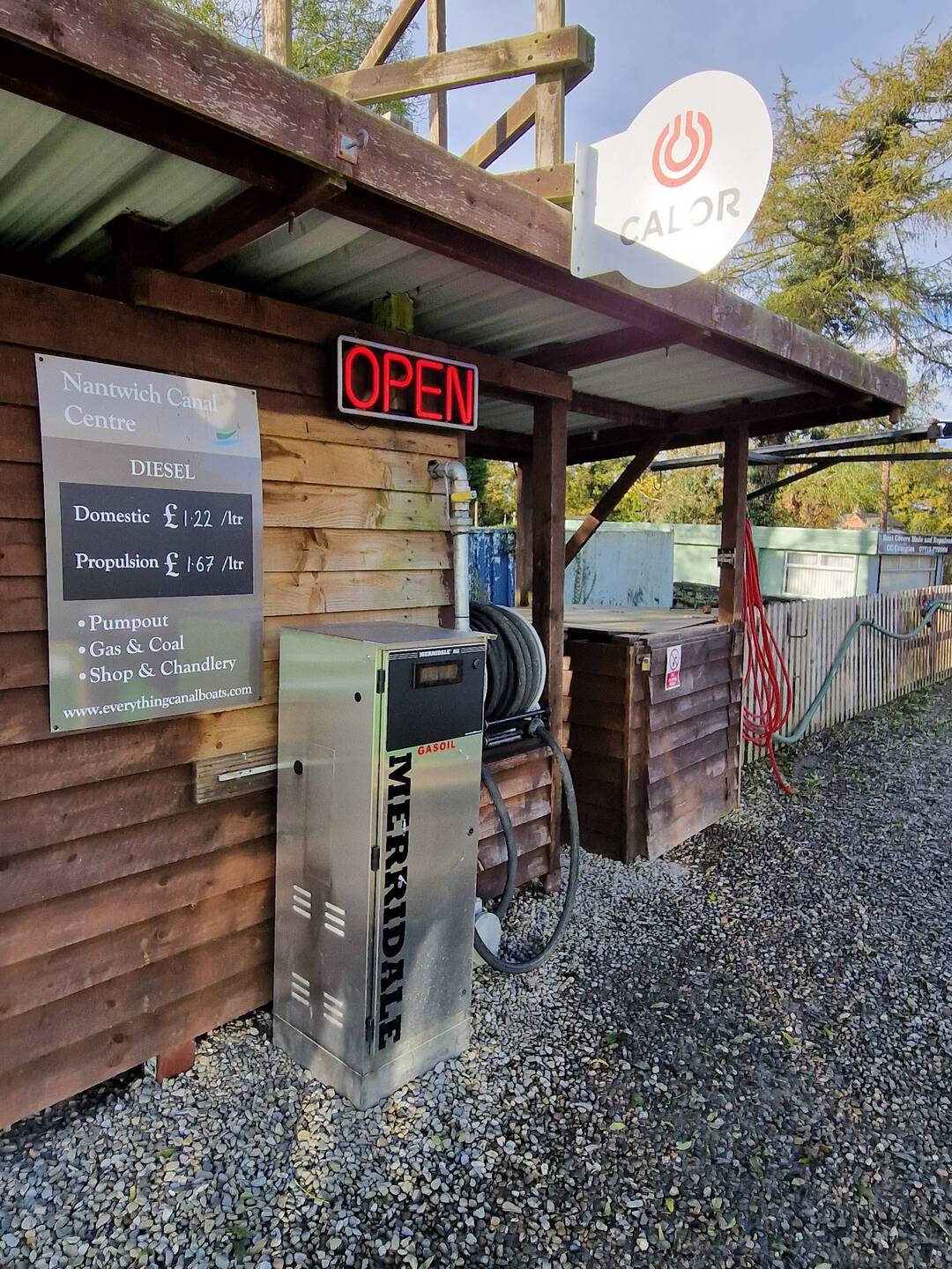 Diesel fro Nantwich Marina
