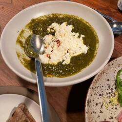 Saag paneer