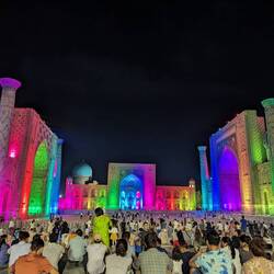 It got progressively flashier