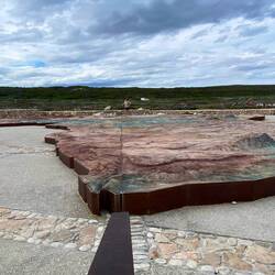 3D map of Africa - very well done