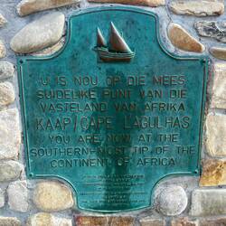 Southern-most tip of the continent of Africa