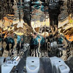 Bathroom at Teshima Yokoo House