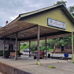 alter Bahnhof von Atenas