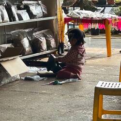 let's hope the chain saw was not plugged in