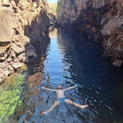 Schwimmen und Schnorcheln in Las Grietas