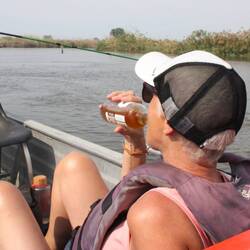 Na ja, noch haben wir was zu trinken