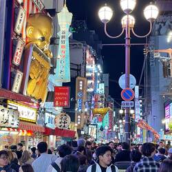 Inviting Restaurant decorations in Dontonbori