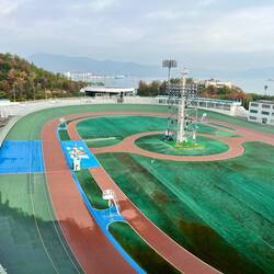 Keirin velodrome in Tamano