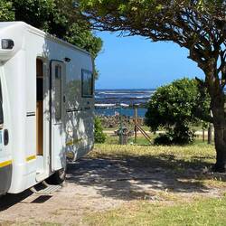 Our place for the night with Ocean view