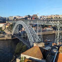 The view from the tram