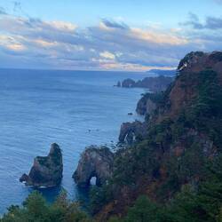 Und die wunderschönen Klippen