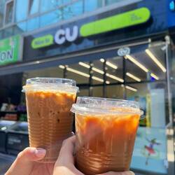 First convenience store iced coffee ☕️