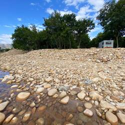 Camping along Wemmershoekrivier, who flooded the area already 2 times this year
