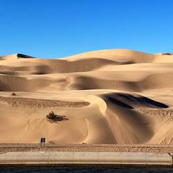 Real desert! Just a few miles, most is scrubs