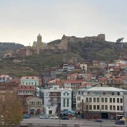 Panorama dallo spiazzo della chiesa
