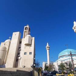 Insieme alla moschea azzurra