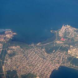Flying from Baracoa to Havana