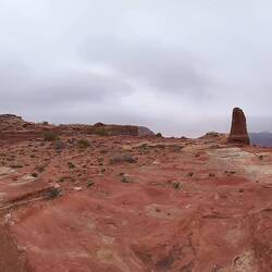 Due obelischi che rappresentano le 2 divinità Nabatee più importanti, Dushara e la consorte Al-Uzza