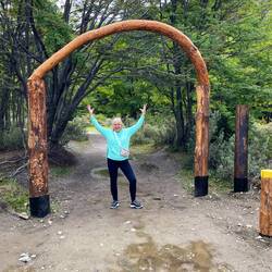 Zu Fuss nach Chile ...