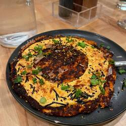 Kimchi pancake