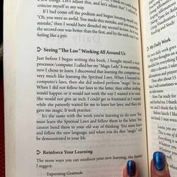 Elijah gave us this book by Louise Hay