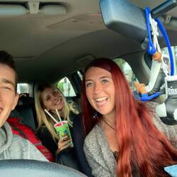 So great to meet Elijah! We had wonderful conversations and he bought us all we wanted & dinner 😍🫶