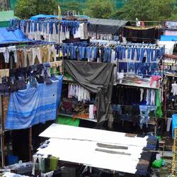 Dhobi Ghat, die weltgrösste Freiluftwäscherei
