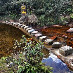 way to the love waterfall