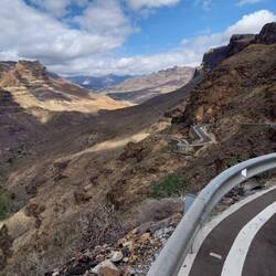 Strasse nach Fataga