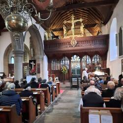 Service for Hazel's passing away
